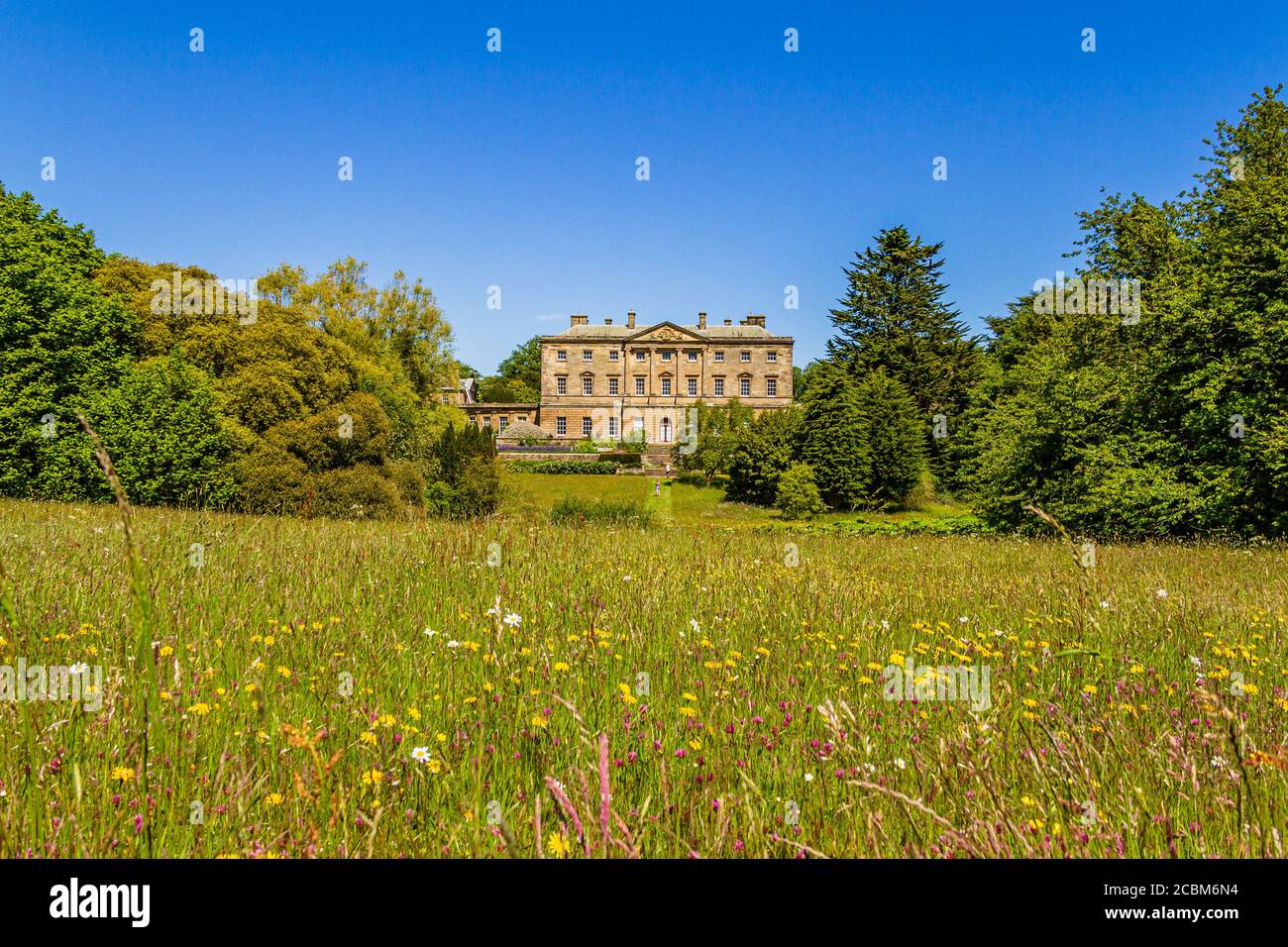 Howick Hall, Howick, Northumberland, Royaume-Uni Banque D'Images