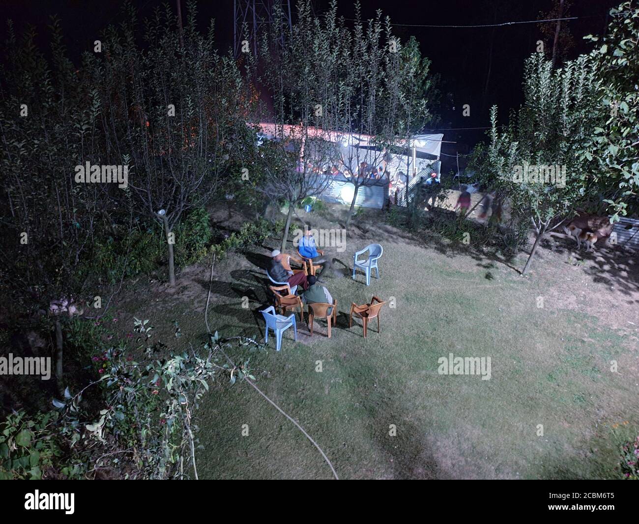 Paysage vert beauté rizières champs, aménagement de la nature. Plantes vertes terres et champs de culture semblent beaux été et printemps temps . Verdure, eau, Banque D'Images