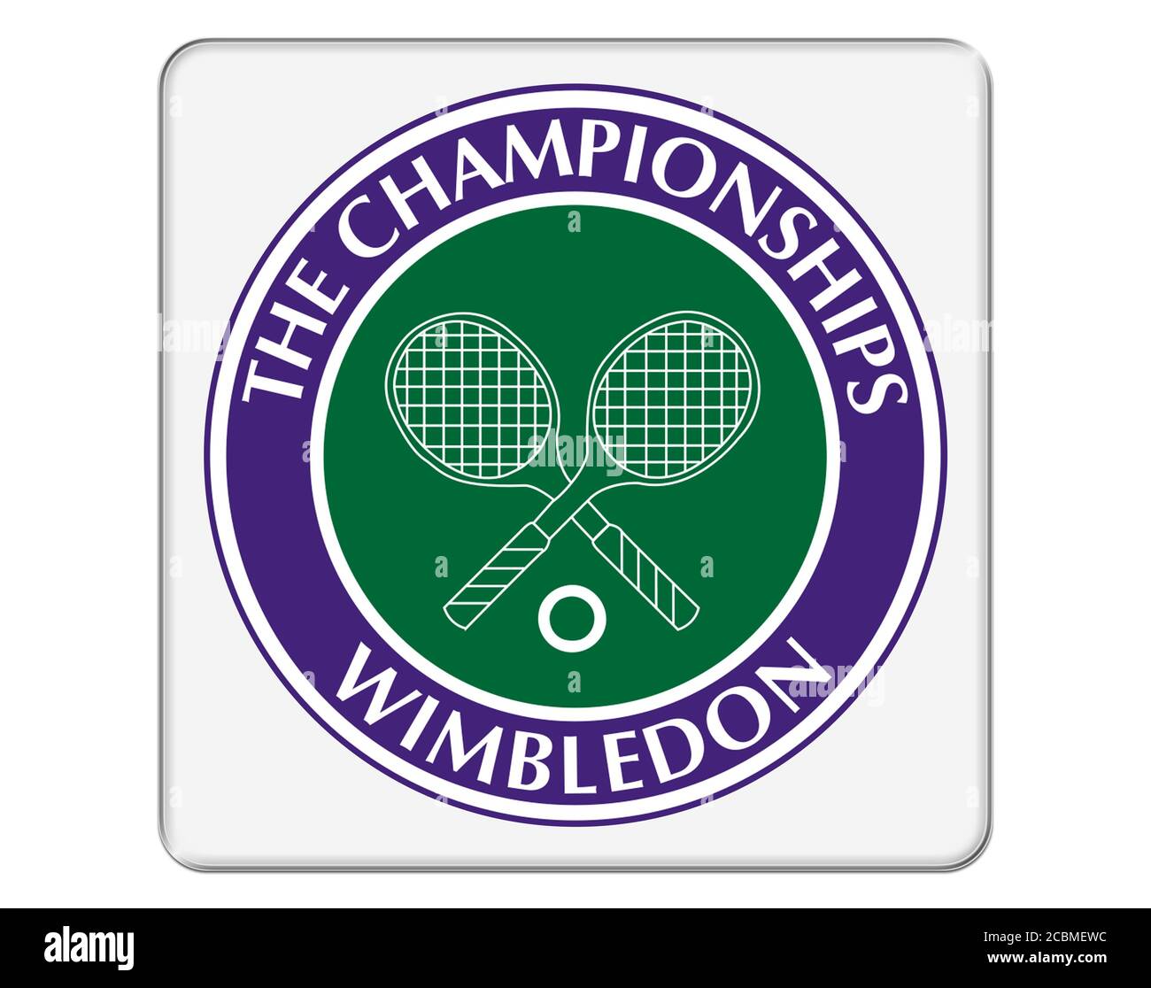 Tournoi de Wimbledon Banque D'Images