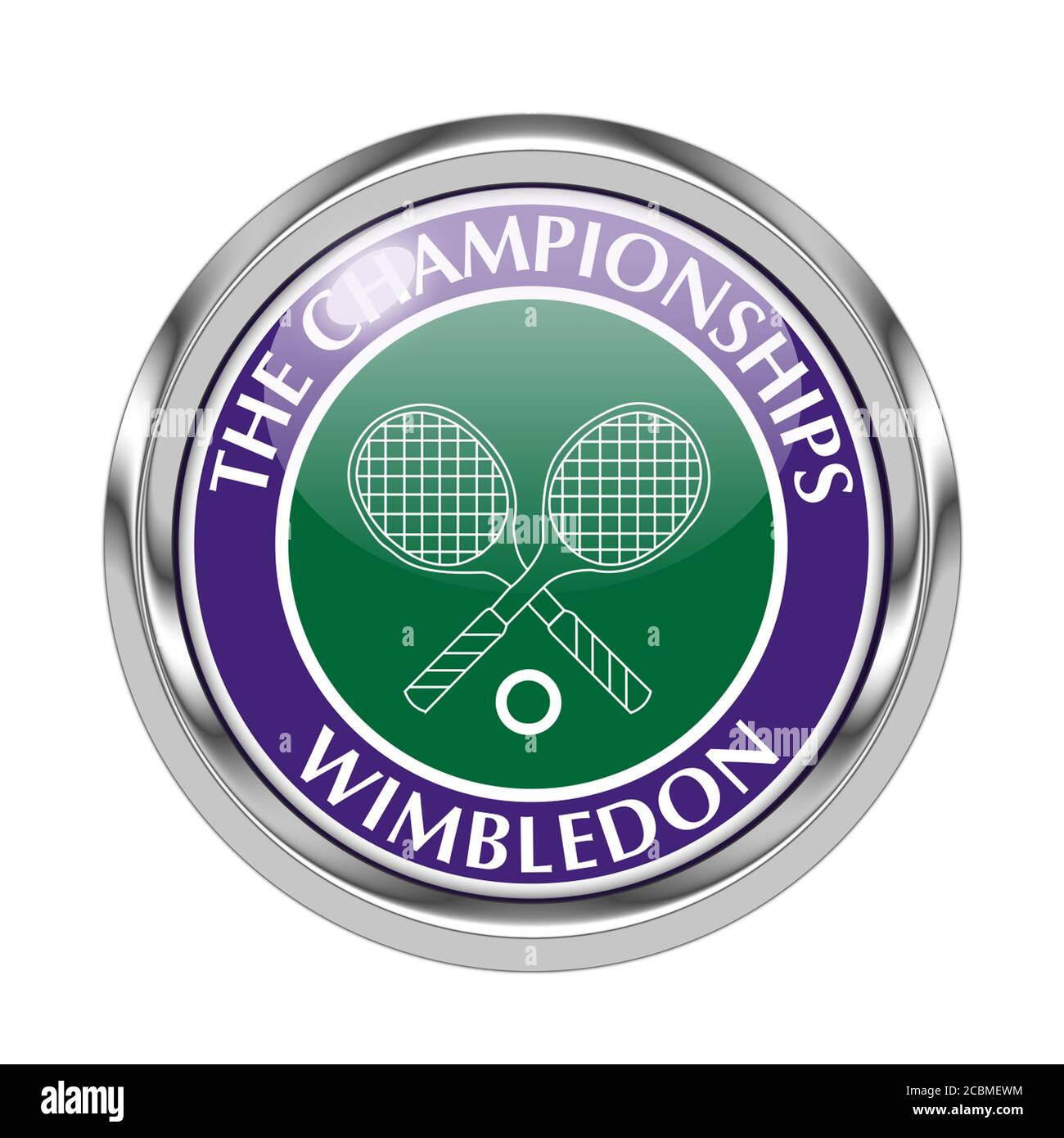 Tournoi de Wimbledon Banque D'Images