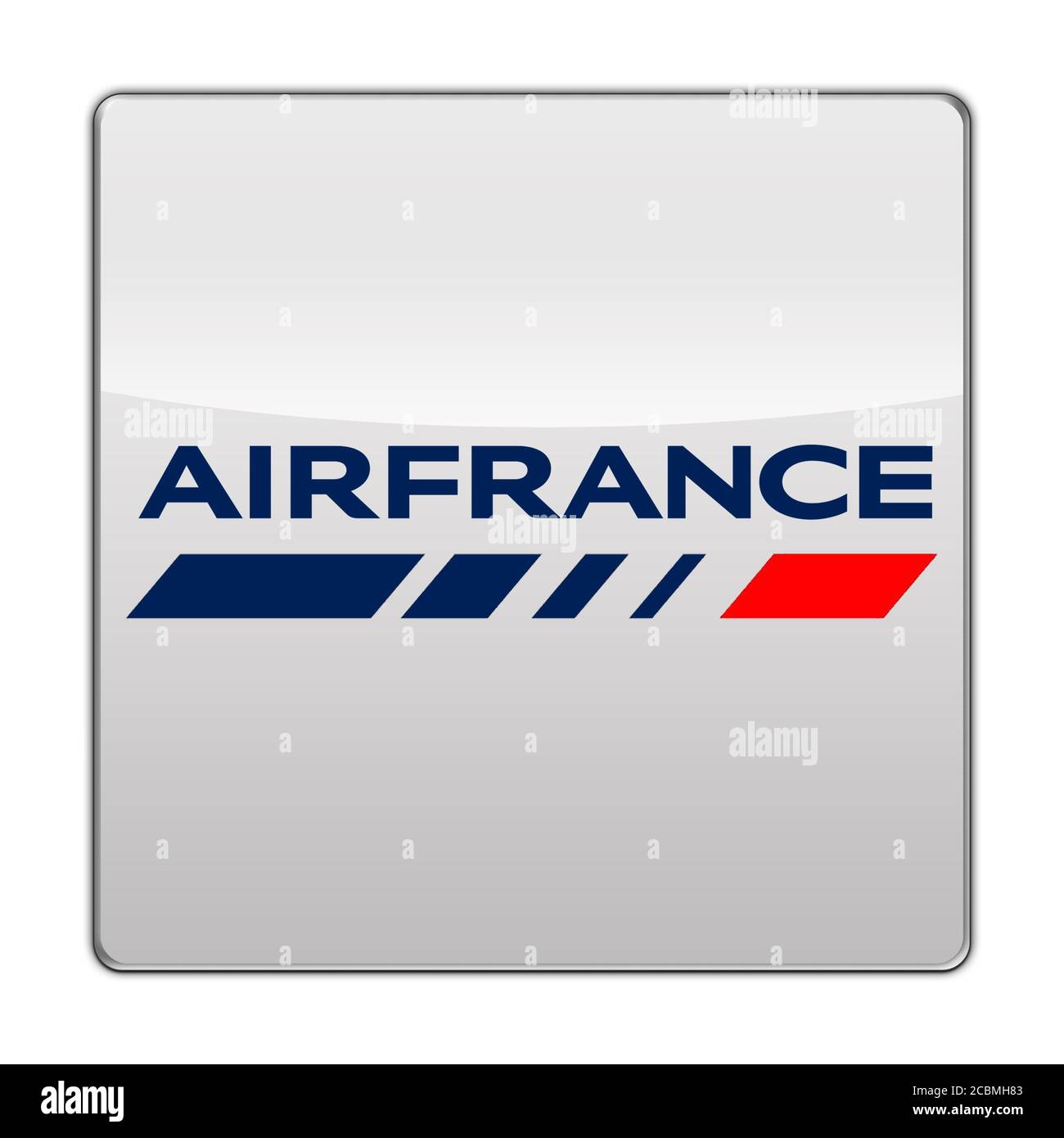 Icône d’Air France Banque D'Images