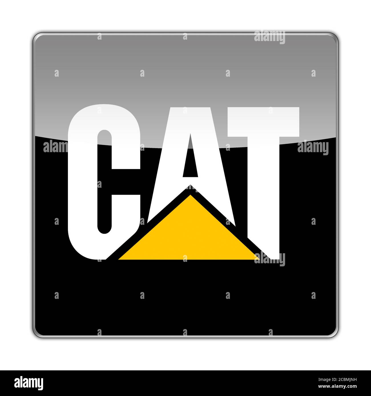 Icône Caterpillar Banque D'Images