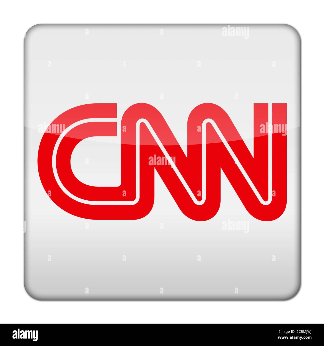 Logo CNN News Banque D'Images