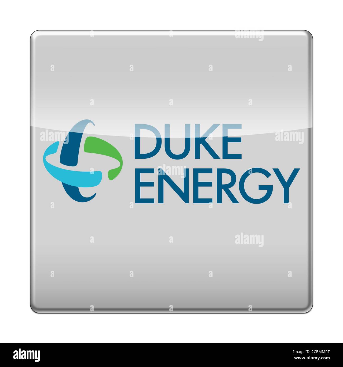 Logo de l'application Duke Energy Banque D'Images
