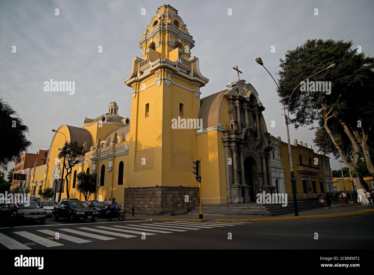 Iglesia Matriz Barranco Banque D'Images