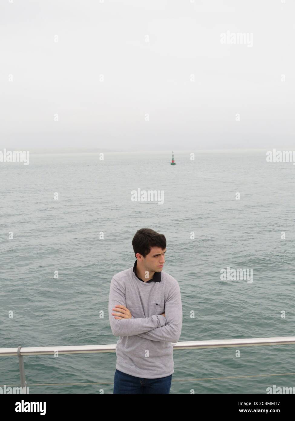 Santander nuageux Banque D'Images