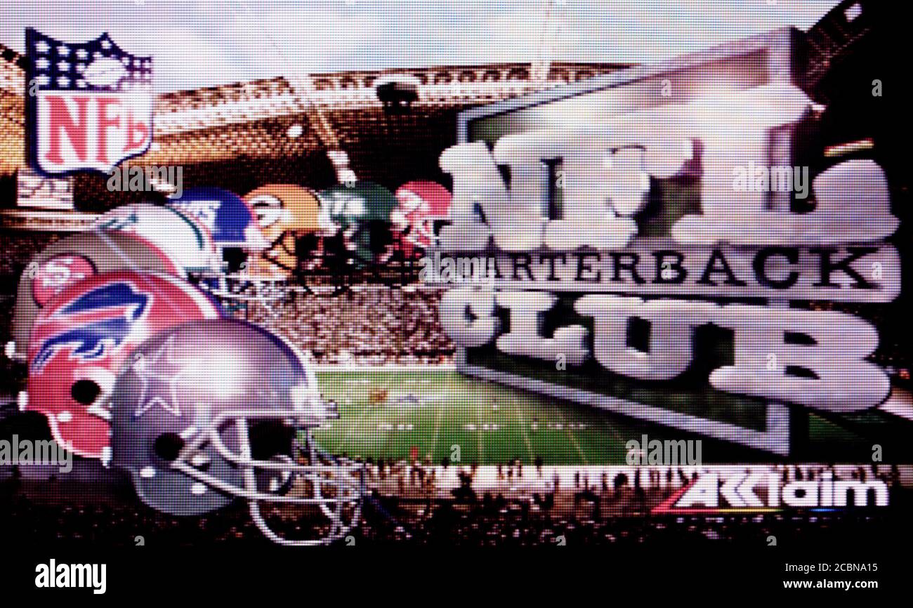 Club de quarterback NFL - Sega 32X - usage éditorial uniquement Banque D'Images