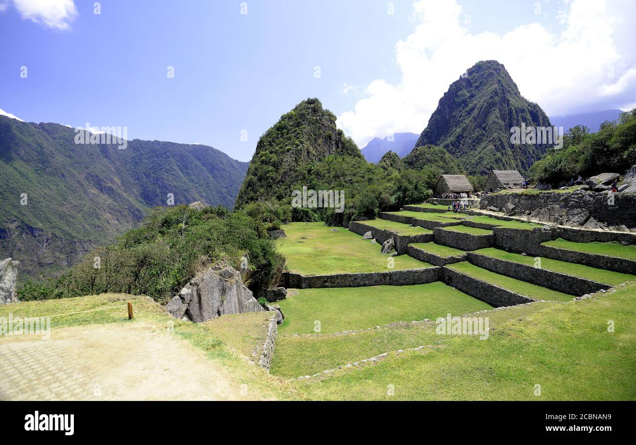 Machu Picchu Cusco Pérou région Banque D'Images