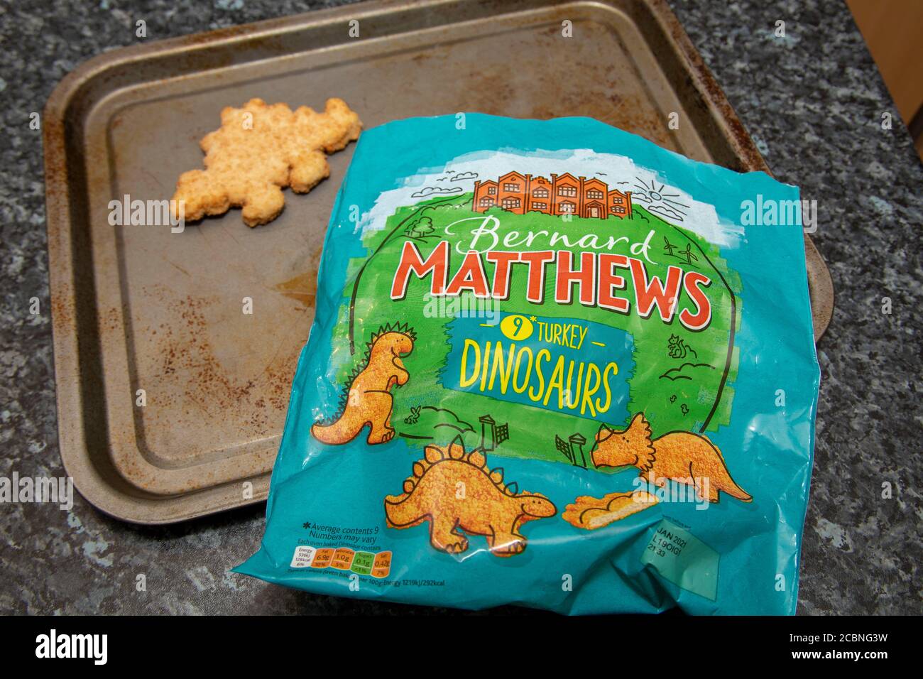 Bernard Matthews Turquie dinosaures Banque D'Images