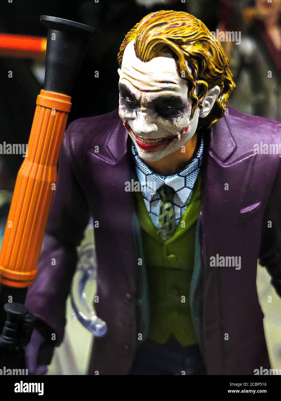 Osaka, Japon - 23 avril 2019 : personnage de DC BD BATMAN The Dark Knight  Joker figure de la boutique de jouets.ce modèle de taille 15cm Photo Stock  - Alamy