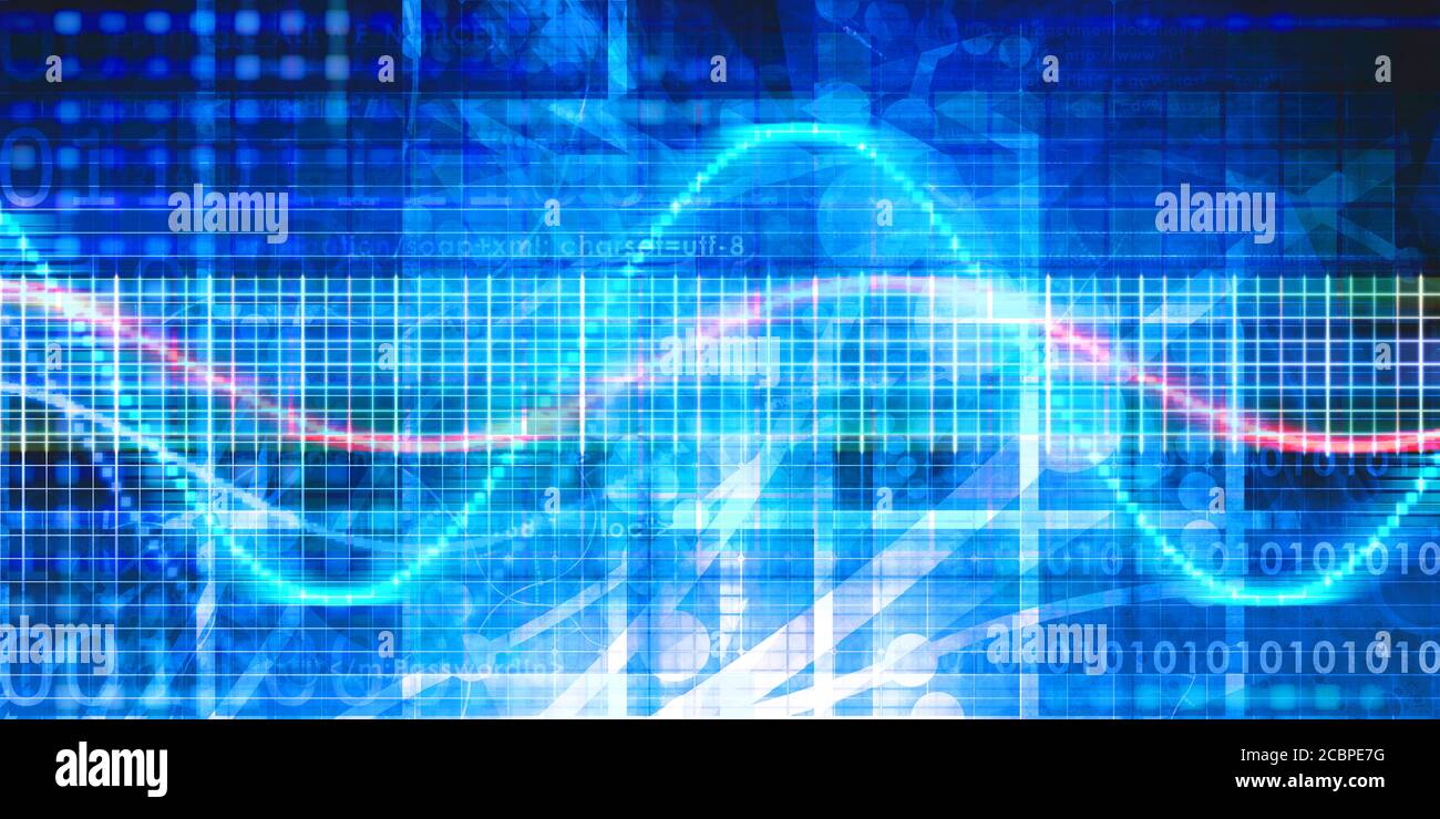 Blockchain ou bloquer la technologie Technologies Chaîne Concept Banque D'Images