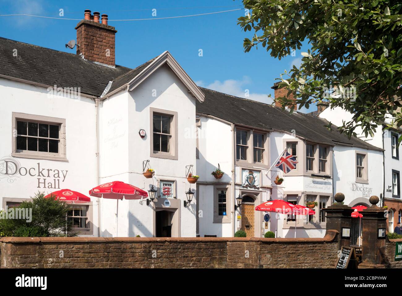 Dockray Hall, Penrith, Cumbria, Angleterre, Royaume-Uni Banque D'Images
