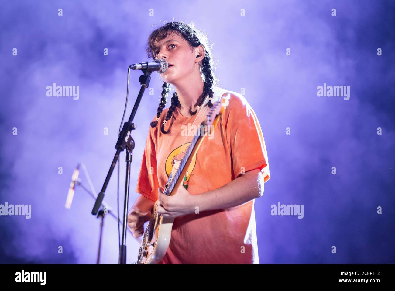 Barcelone, Espagne. 2020.08.13. Pleurer le concert de groupe espagnol à Sala BCN à Montjuic Castell. Photographe: Aitor Rodero. Banque D'Images