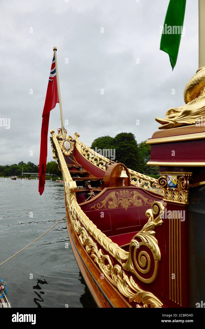 Spectacle nautique traditionnel, Henley Banque D'Images