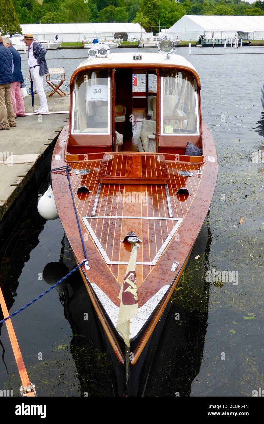 Spectacle nautique traditionnel, Henley Banque D'Images