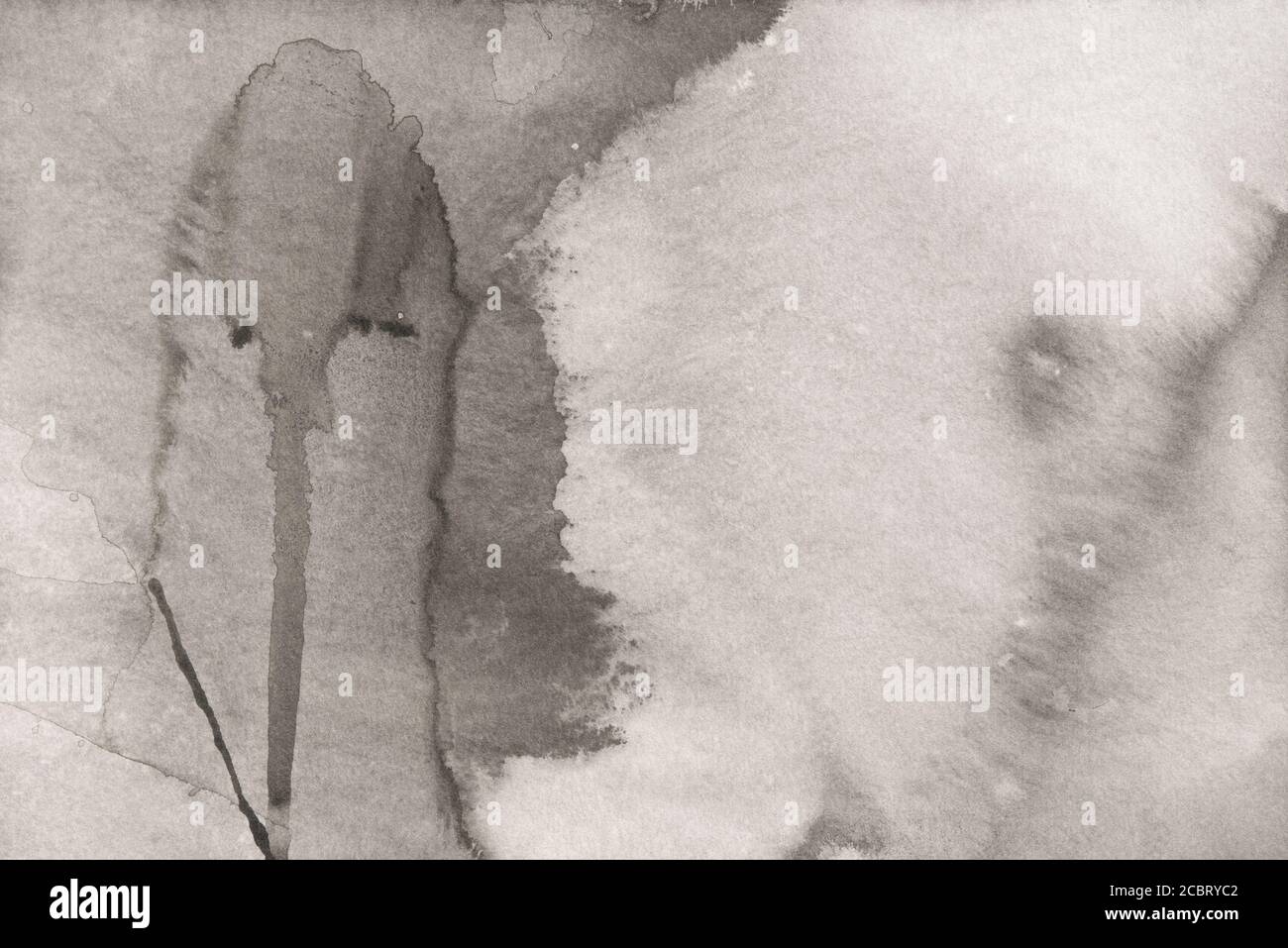 texture d'arrière-plan peinte de couleur grise aquarelle colorée Banque D'Images