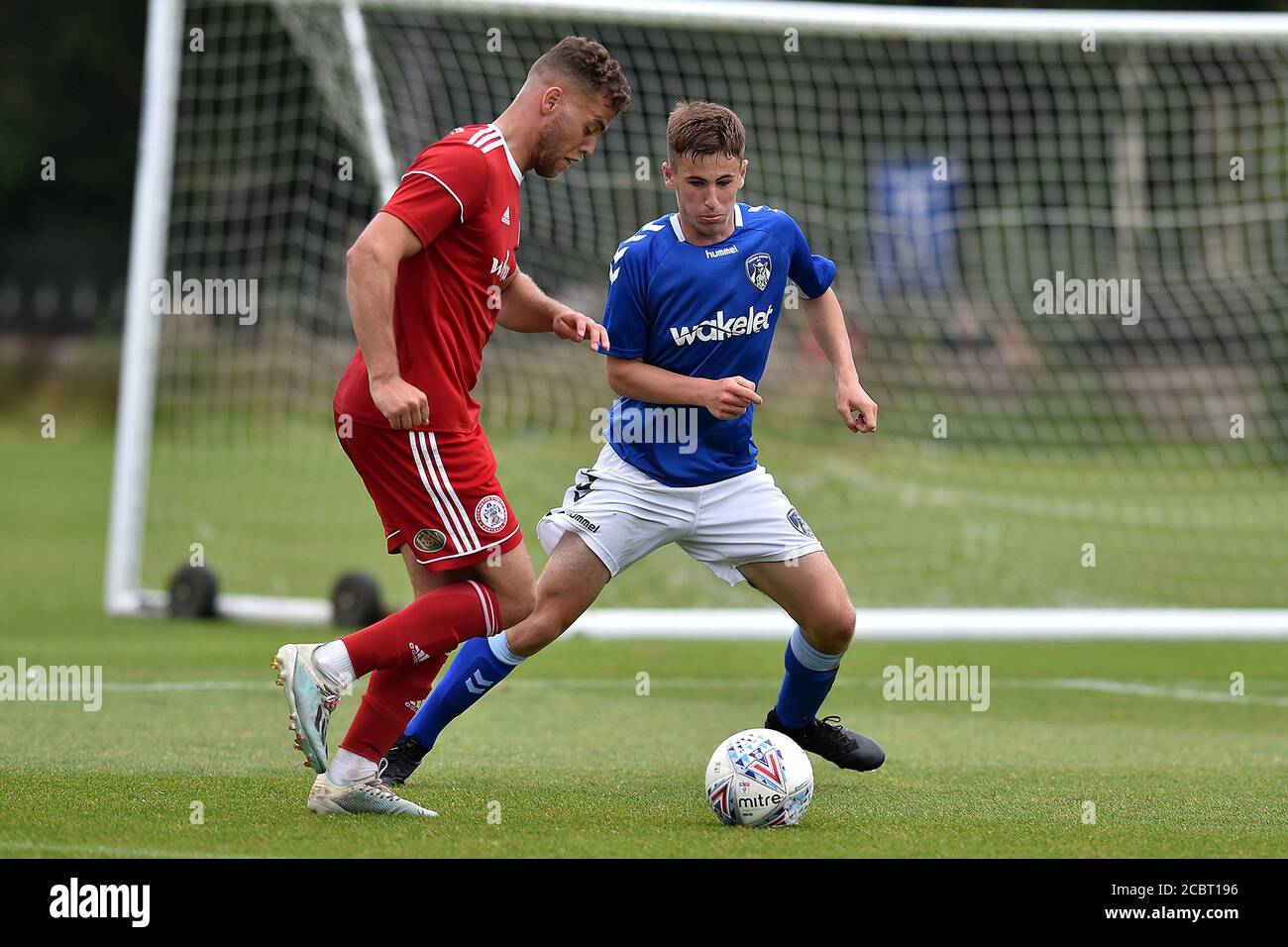 OLDHAM, ANGLETERRE - 15 AOÛT Sean Higgins d'Oldham Athletic lors du match amical d'avant-saison entre Oldham Athletic et Accrington Stanley à Chapel Road, Oldham, le samedi 15 août 2020. (Credit: Eddie Garvey | MI News) Credit: MI News & Sport /Alay Live News Banque D'Images