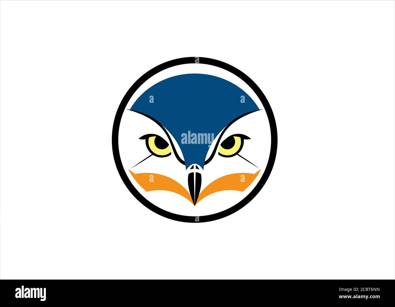 Logos Owl Gamer sur fond blanc dans l'illustration vectorielle Illustration de Vecteur