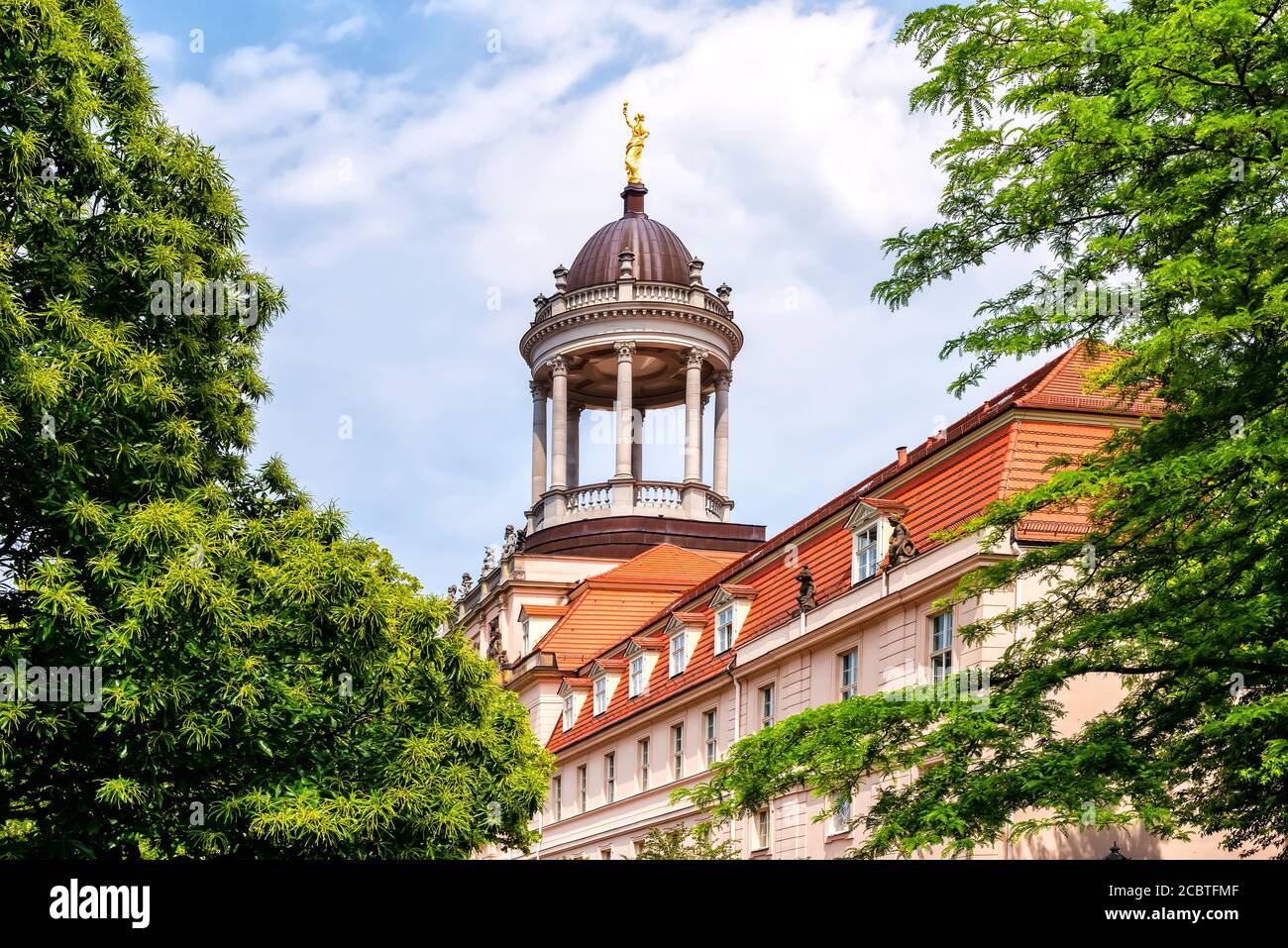 Le Grand orphelinat militaire (Große Militärwaisenhaus) était un centre d'éducation et de formation pour les enfants soldats et les orphelins militaires à Potsdam. Banque D'Images