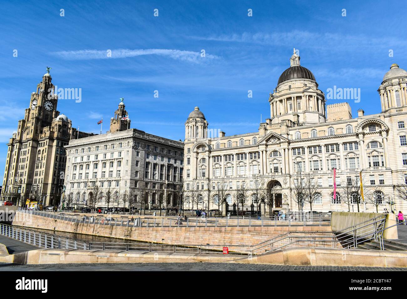 Port of Liverpool Building Banque D'Images