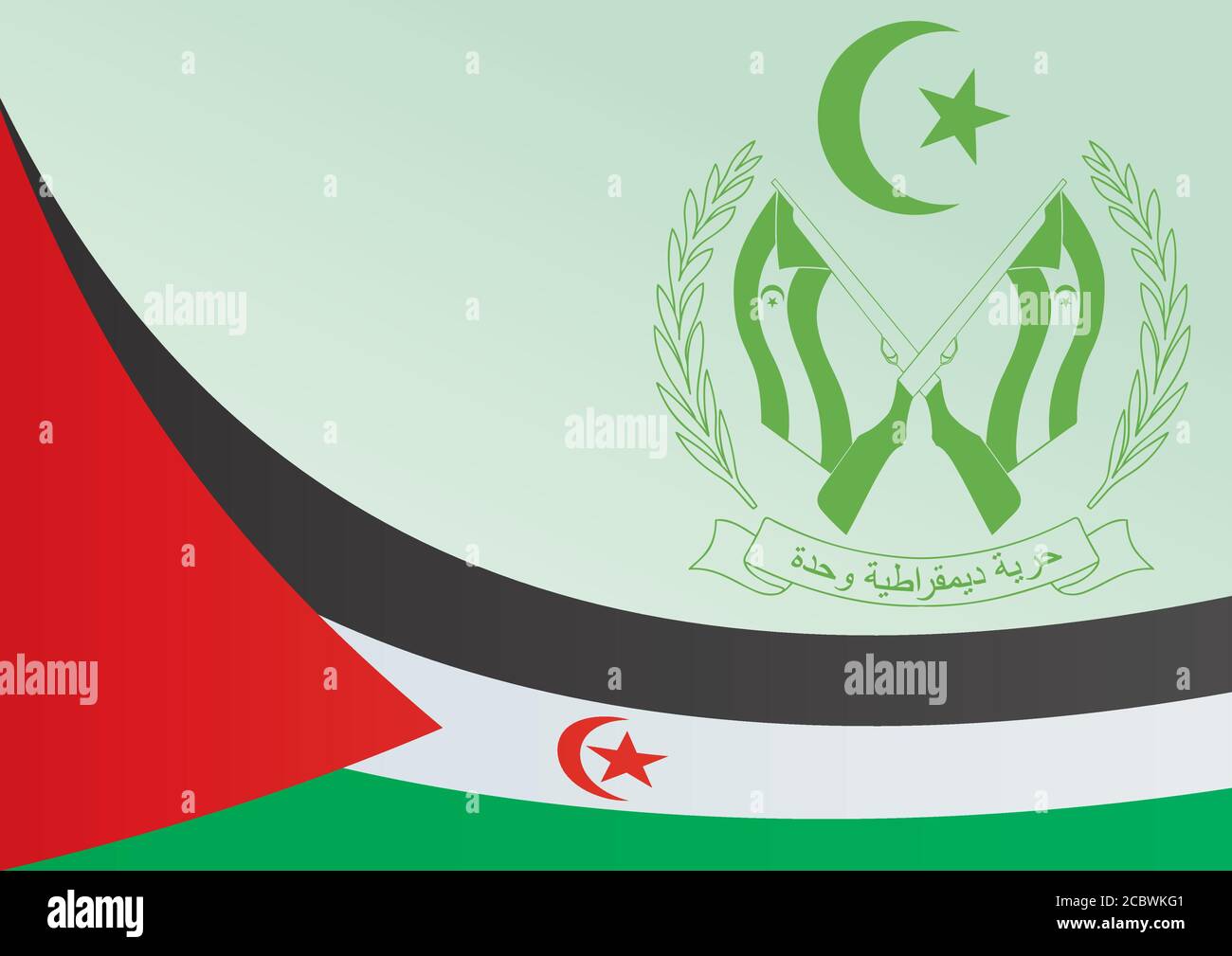 drapeau-du-sahara-occidental-r-publique-arabe-d-mocratique-sahraouie