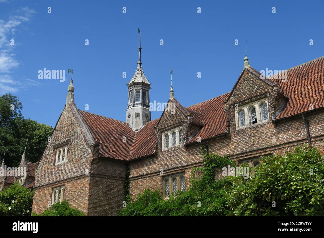 L'édifice Jacobean à la maison Audley End, dans l'Essex Banque D'Images