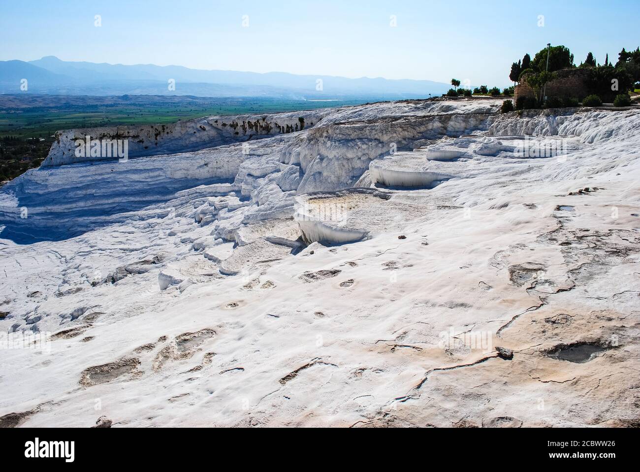 Pamukkale Banque D'Images