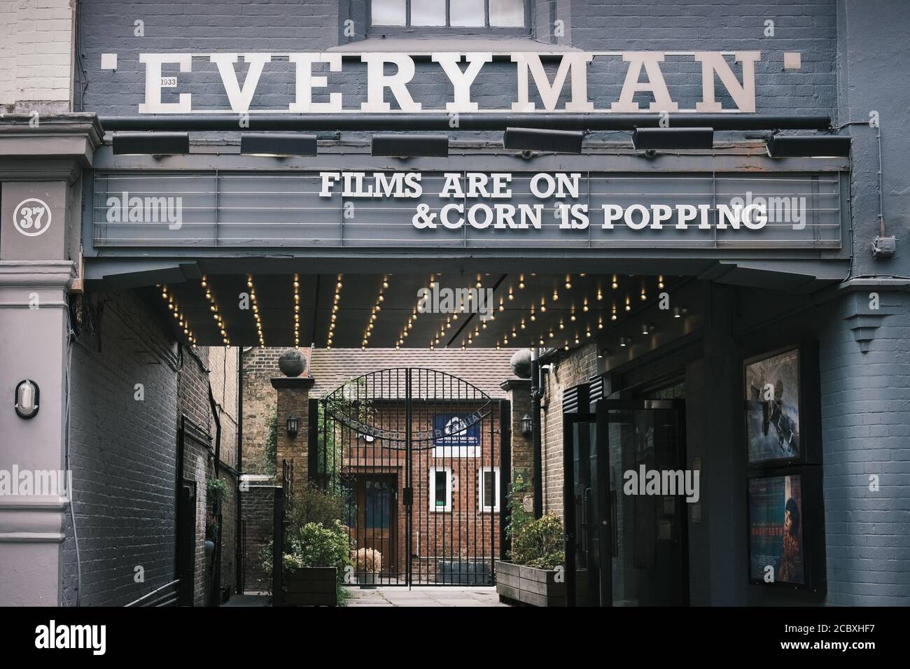 Everyman Cinema à Hampstead, Londres Banque D'Images