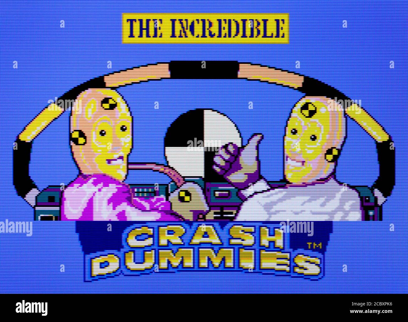 Crash Dummies - Sega Master System - SMS - éditorial à utiliser uniquement Banque D'Images