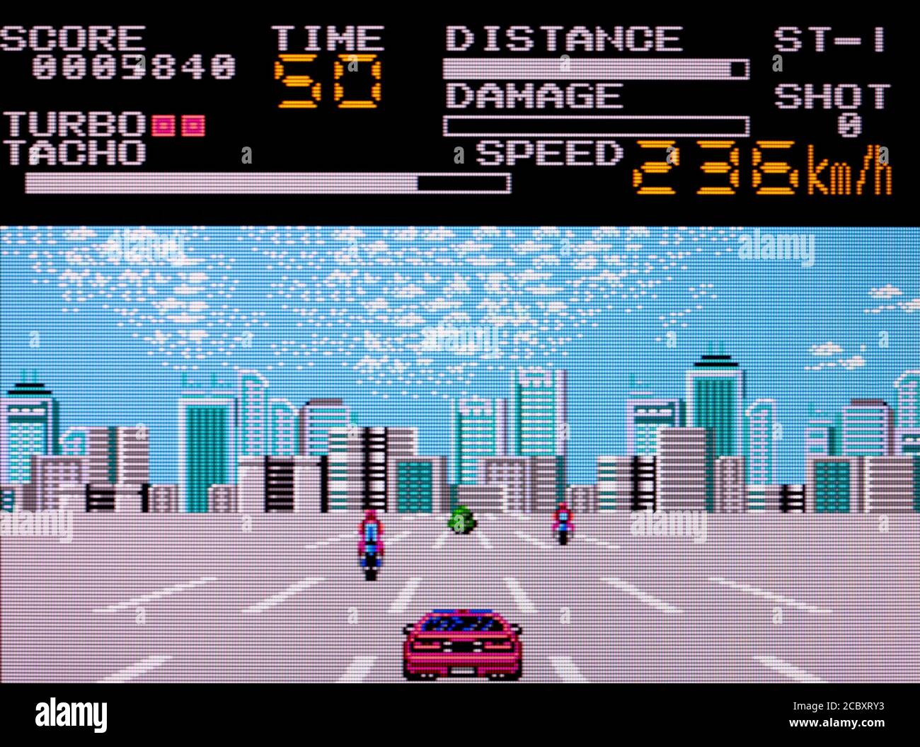 SCI Special Criminal Investigation - Sega Master System - SMS - usage éditorial seulement Banque D'Images