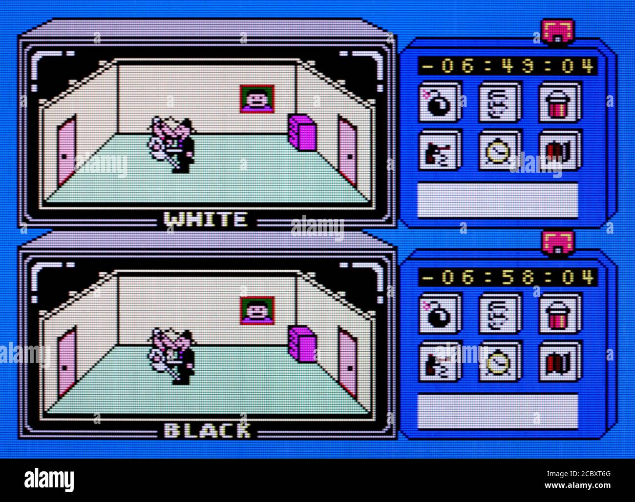 Spy vs Spy - Sega Master System - SMS - usage éditorial uniquement Banque D'Images