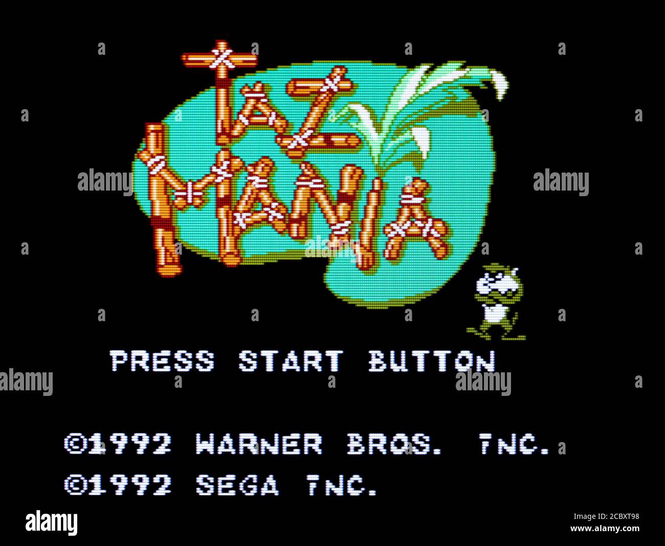 Taz Mania - Sega Master System - SMS - éditorial à utiliser uniquement Banque D'Images