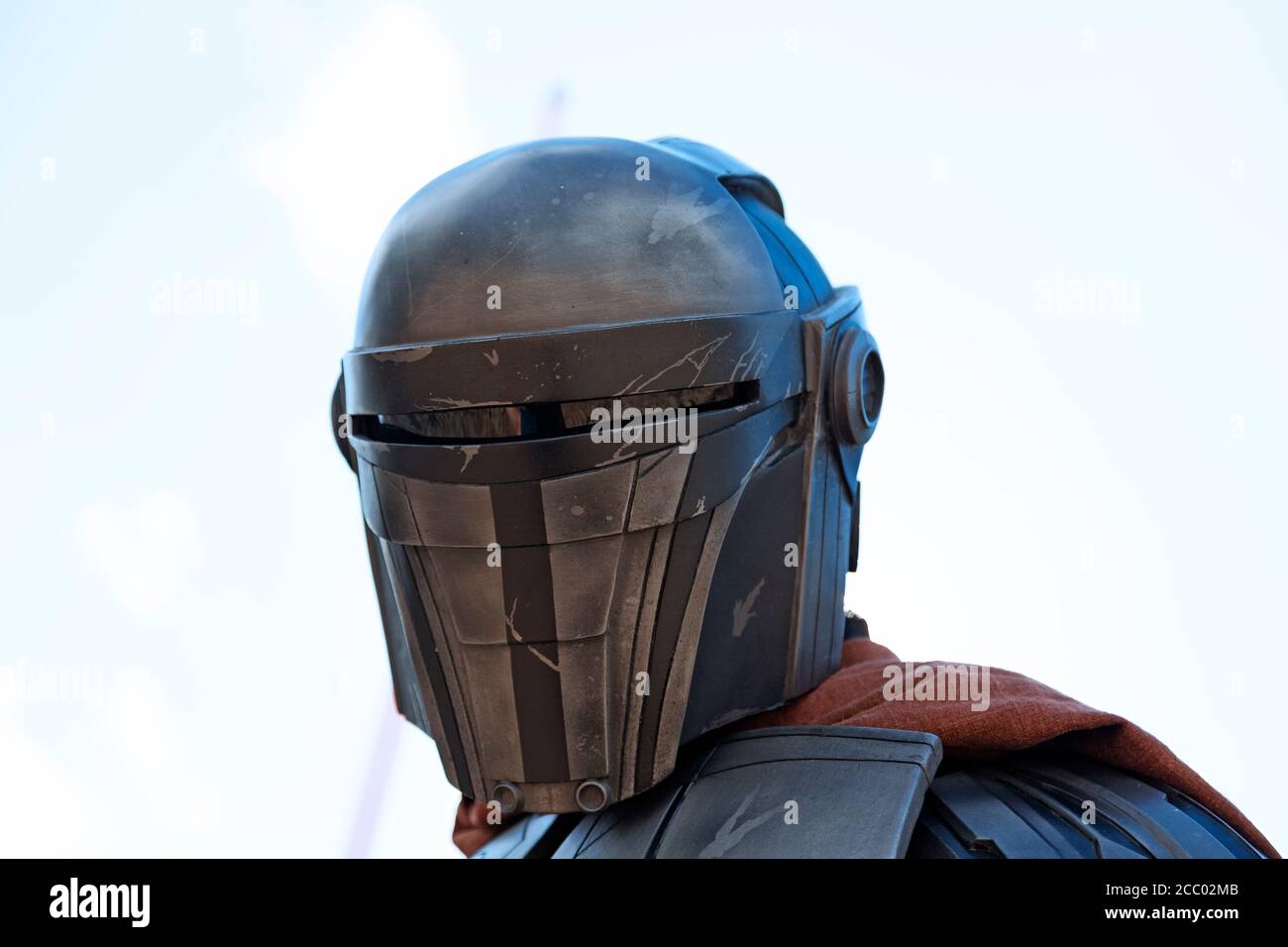 Umea, Norrland Suède - 14 août 2020 : personnage du futur sur fond clair Banque D'Images