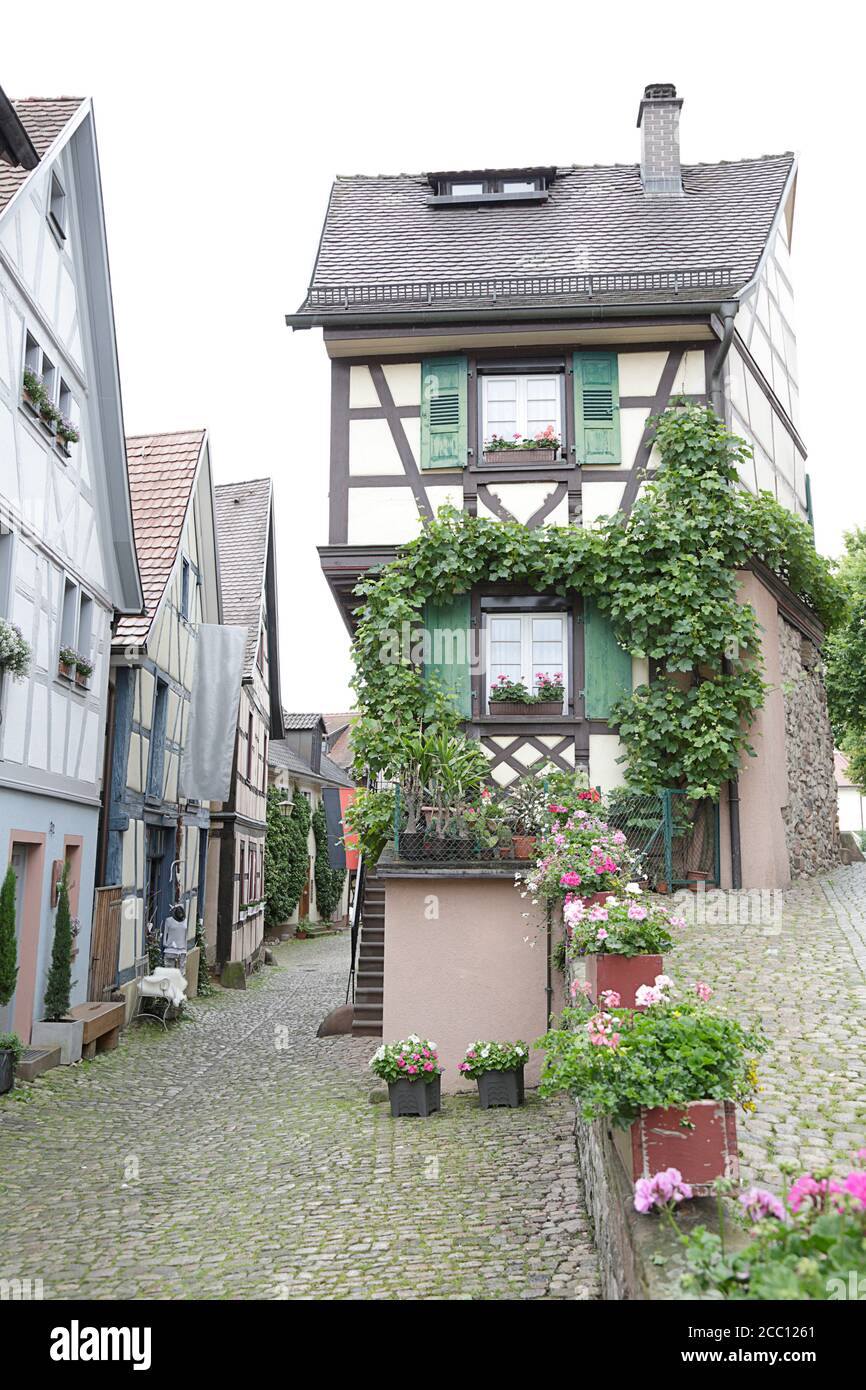 Vieille ville historique de Gengenbach, Forêt Noire, Bade-Wurtemberg, Allemagne Banque D'Images