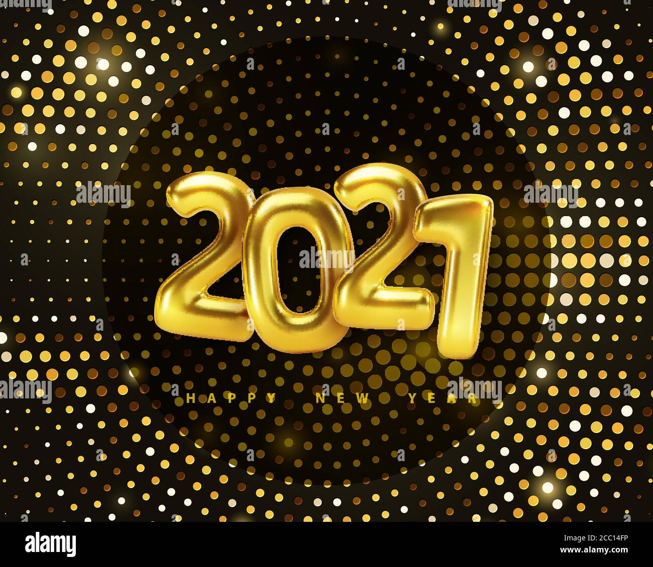 Noël et bonne année 2021 Illustration de Vecteur