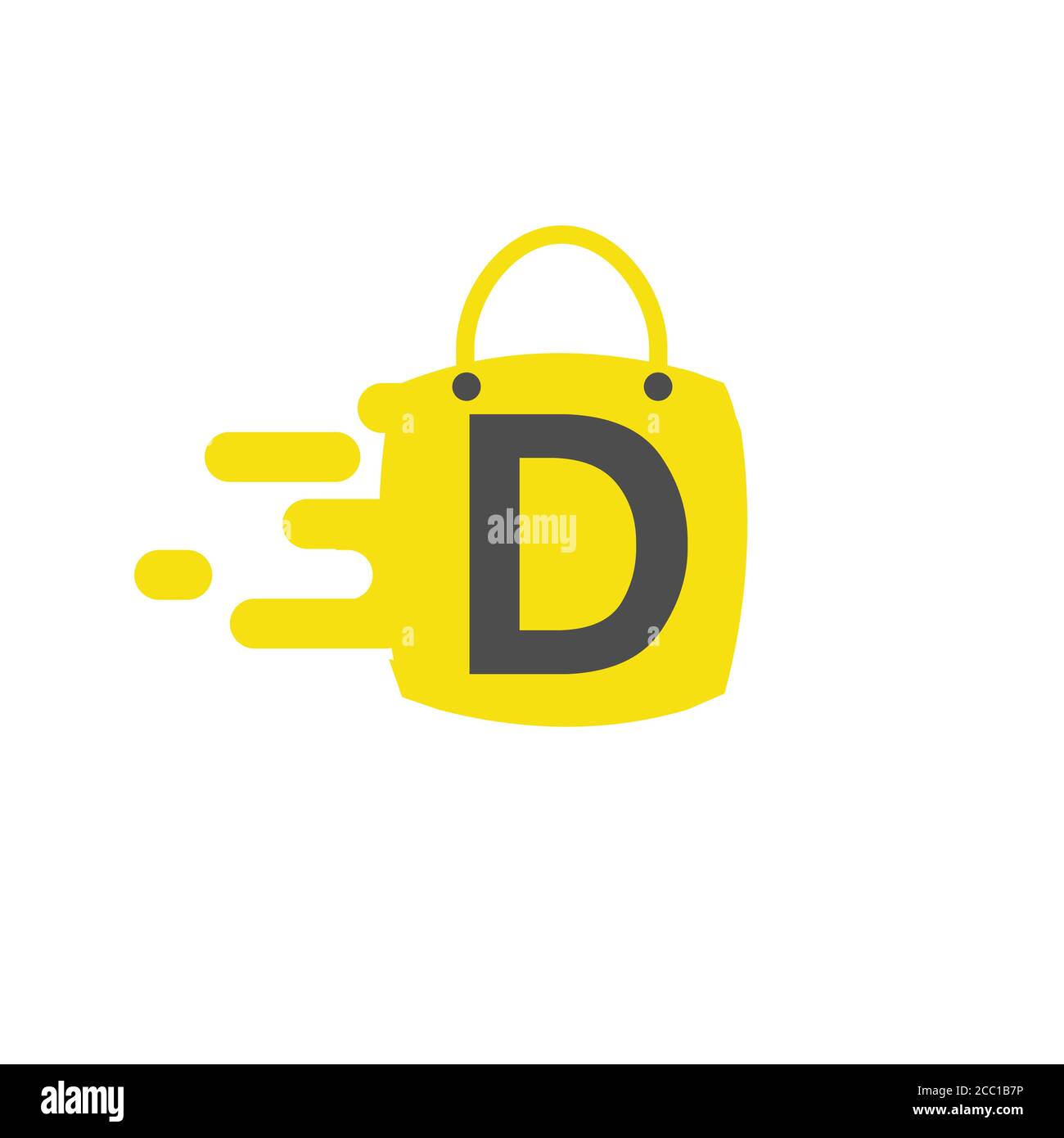 Design moderne lettre D symbole pour le design d'élément. Lettre D de conception technologique pour votre entreprise. Illustration vectorielle EPS.8 EPS.10 Illustration de Vecteur