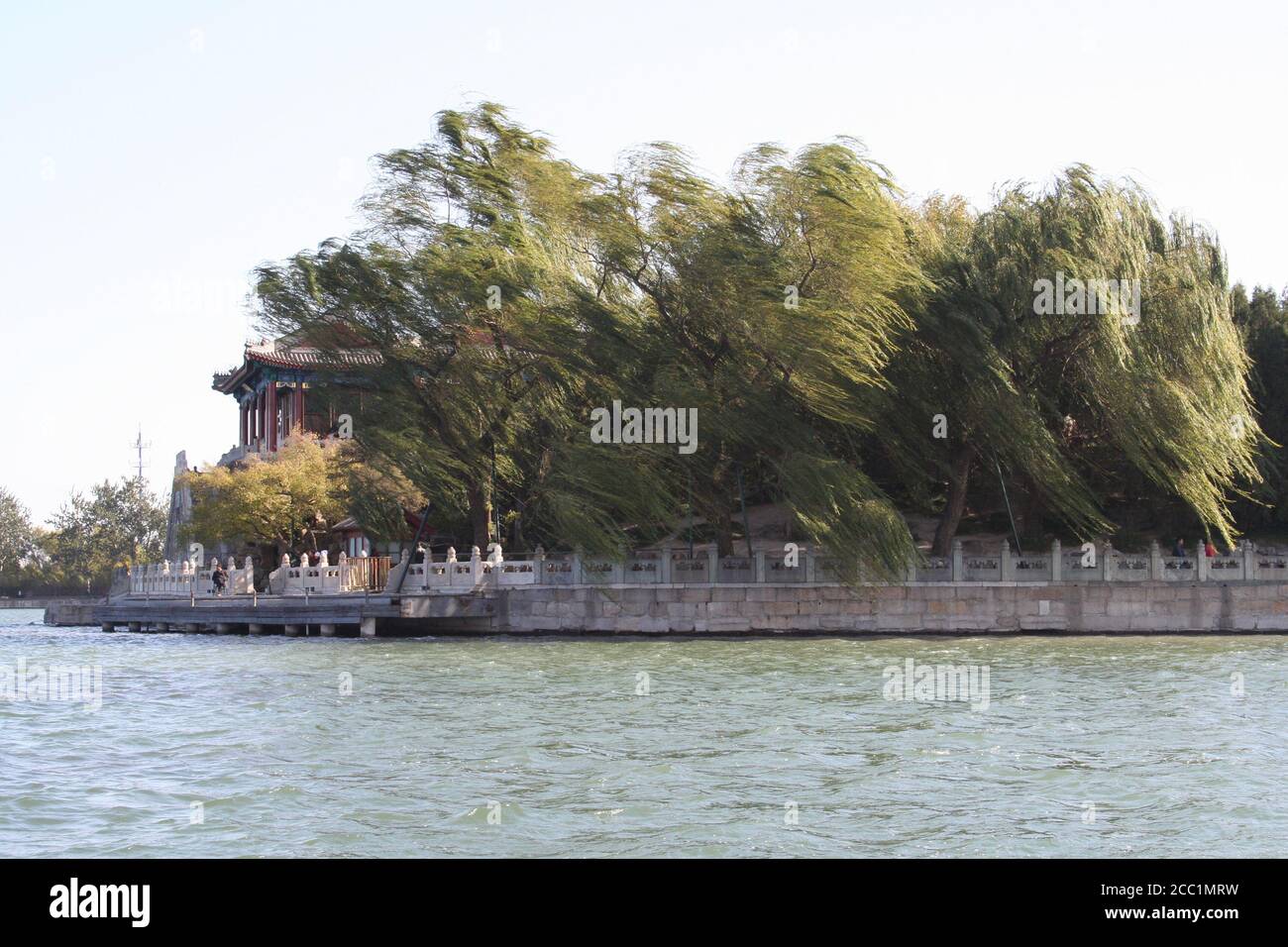 Beijing, Chine - 1er novembre 2016, lac de Kunming au Palais d'été Banque D'Images
