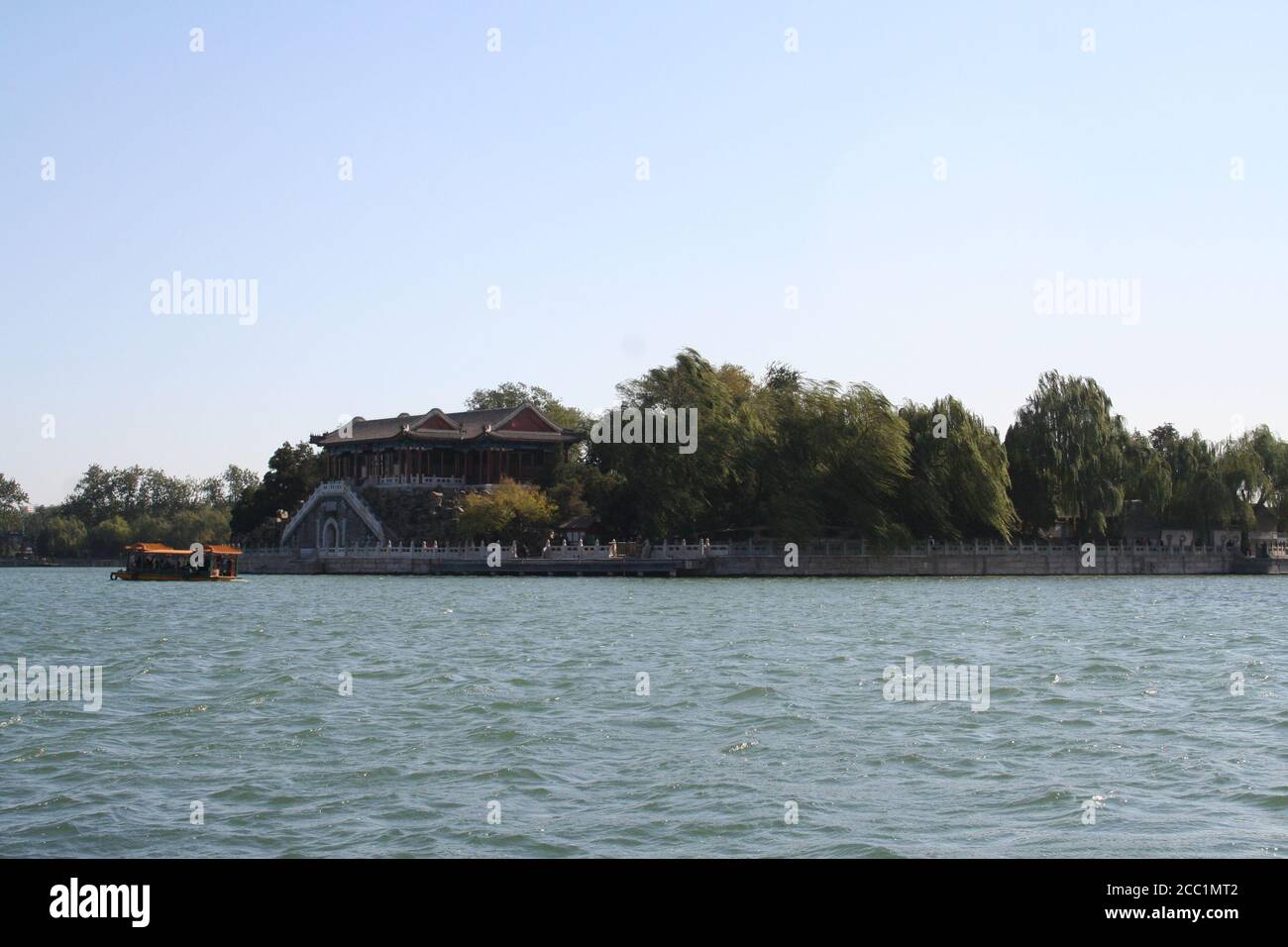 Beijing, Chine - 1er novembre 2016, lac de Kunming au Palais d'été Banque D'Images
