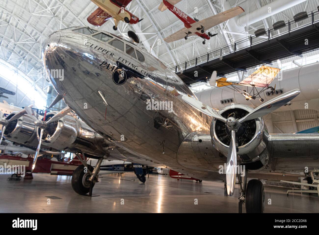 Boeing 307 Stratoliner Clipper Flying Cloud, Centre Unvar-Hazy Banque D'Images