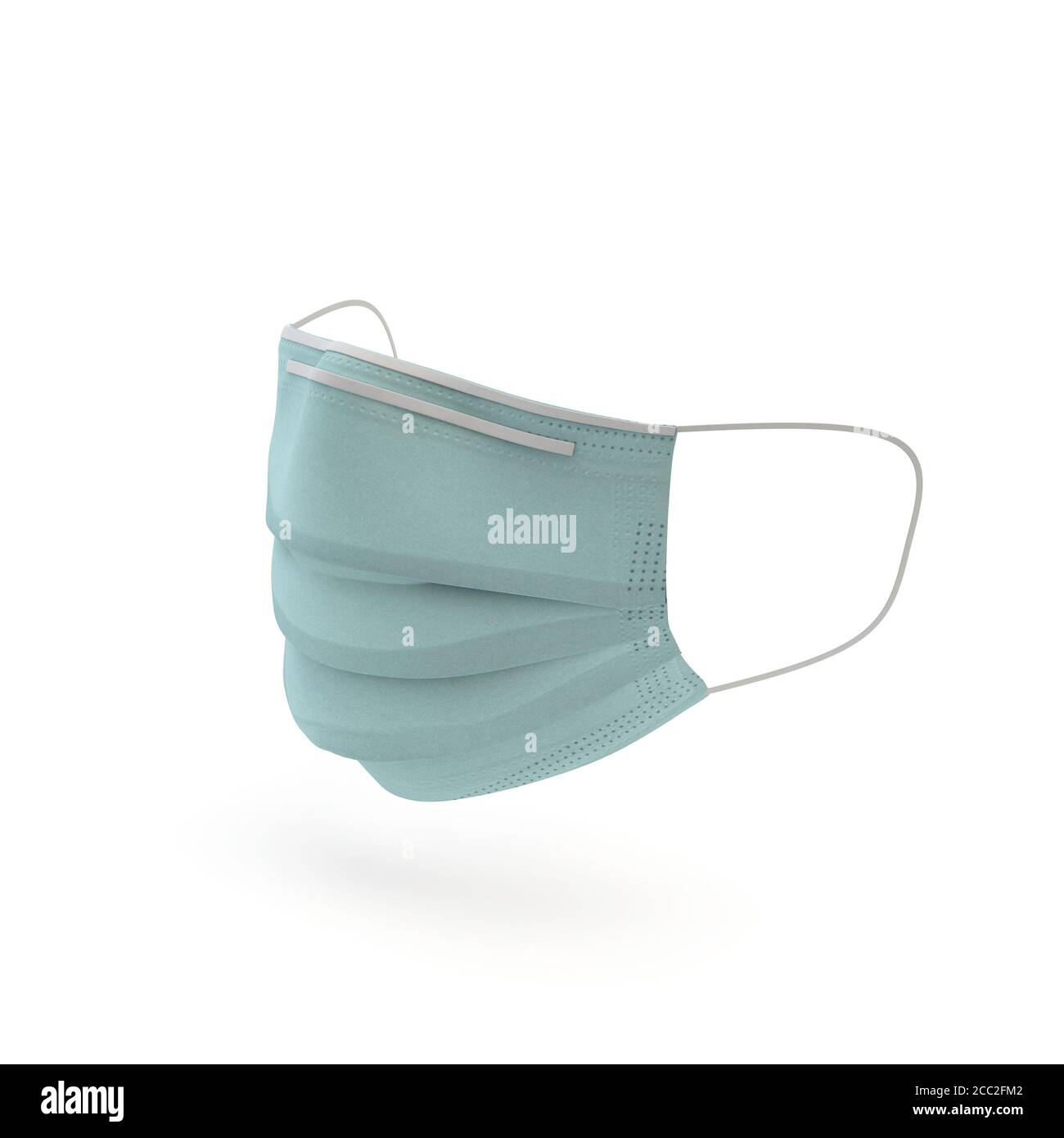 Masque médical chirurgical de protection. Rendu 3D Banque D'Images