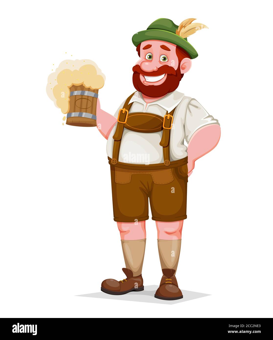 Déguisement Bavarois Homme Lederhosen - Pantalon Cuir Traditionnel Oktoberfest Avec Bretelles Bleu Ou Noir