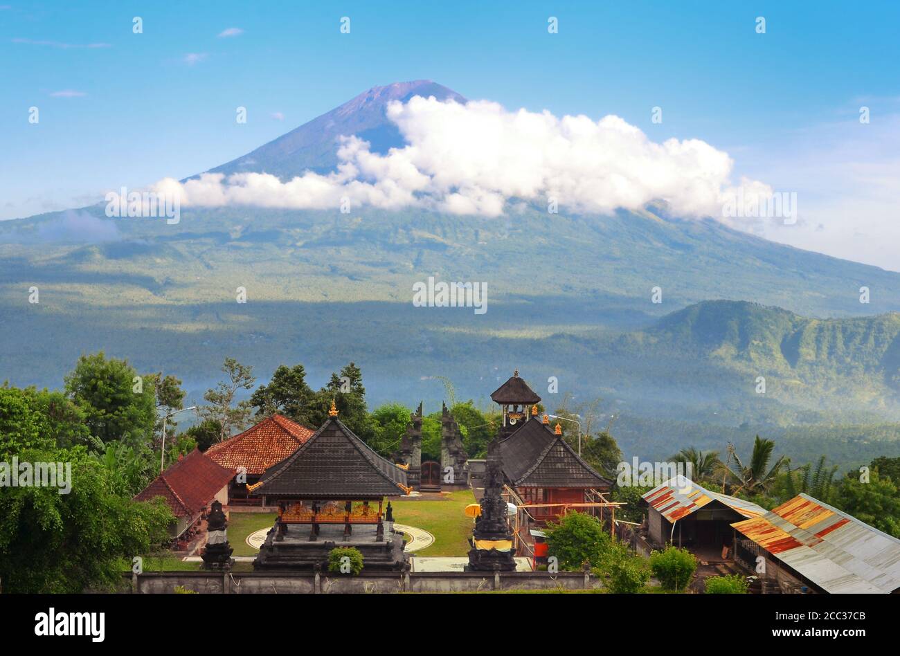 Pura Luhur Lempuyang temple Bali Banque D'Images