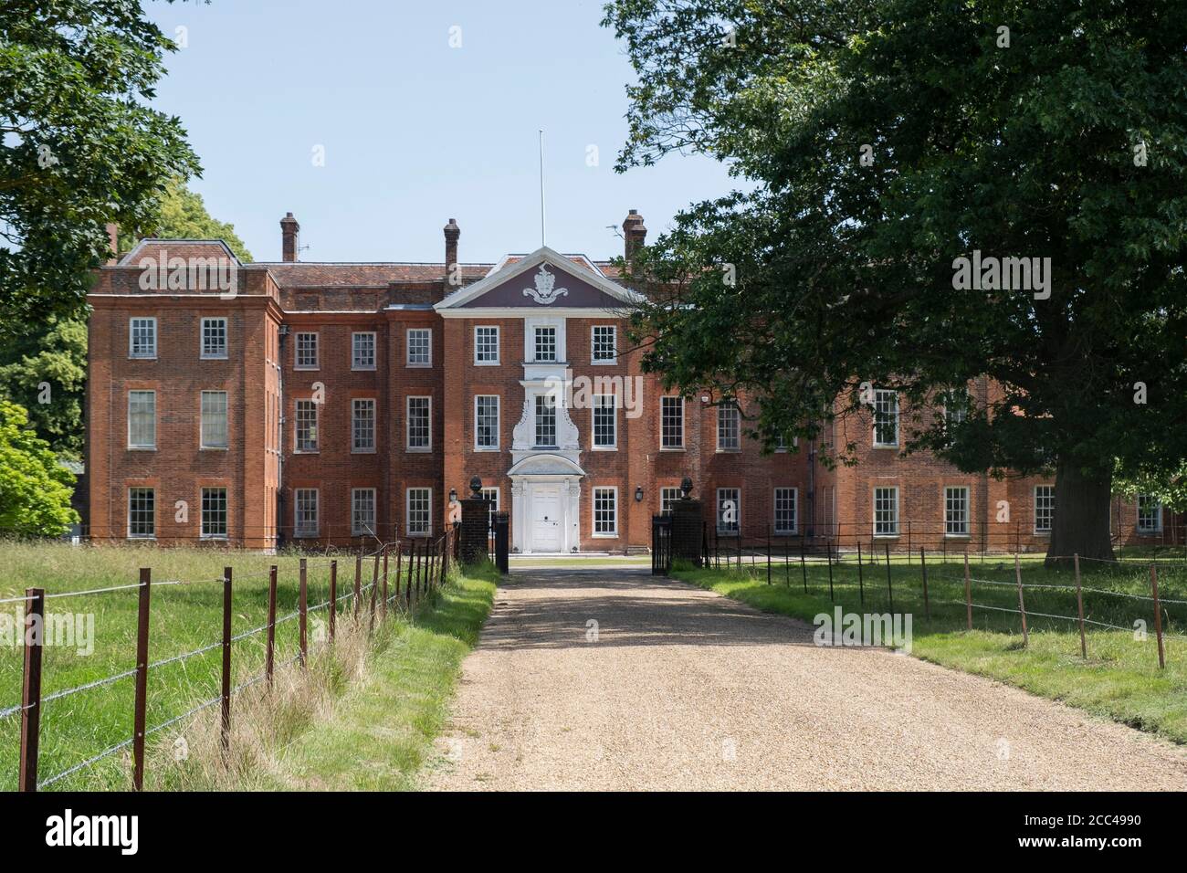 Maison de Langleys dans Great Waltham, Essex, Angleterre Banque D'Images