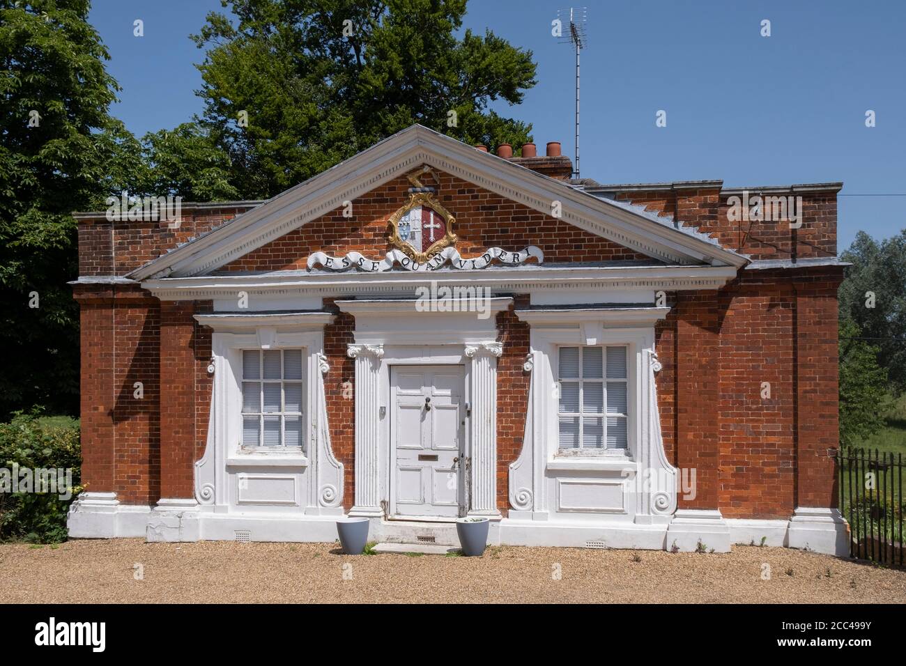South Lodge ou gamekeeper's Lodge, Great Waltham, Essex, Angleterre Banque D'Images
