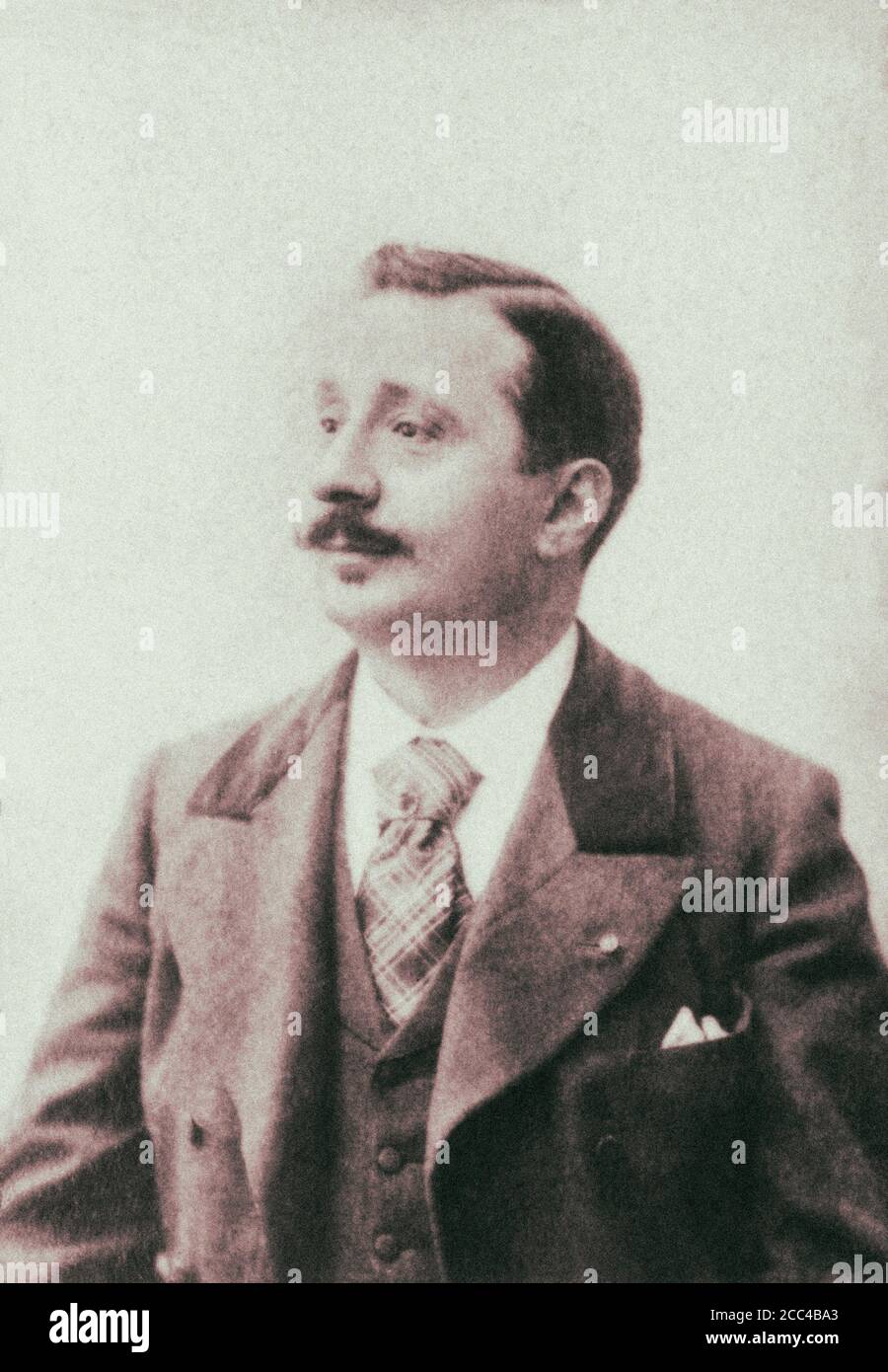 Gabriel-Valentin Soulacroix (1853 – 1905) est un baryton opératique français. Il a étudié à Toulouse, où il a remporté quatre premiers prix, puis à Paris. Banque D'Images
