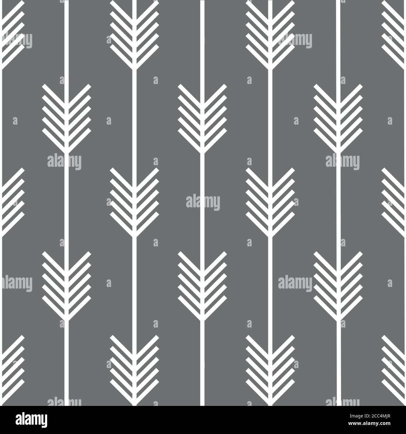 Illustration d'un arrière-plan noir et blanc avec des flèches Banque D'Images