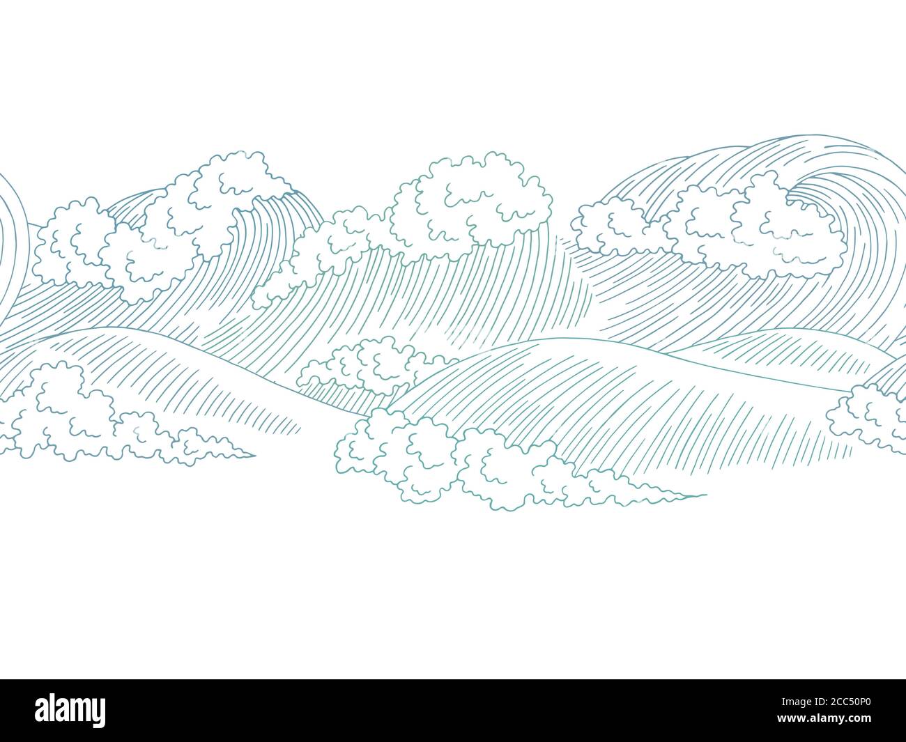 Dessin d'arrière-plan avec motif vagues de mer bleu couleur sans couture vecteur d'illustration Illustration de Vecteur