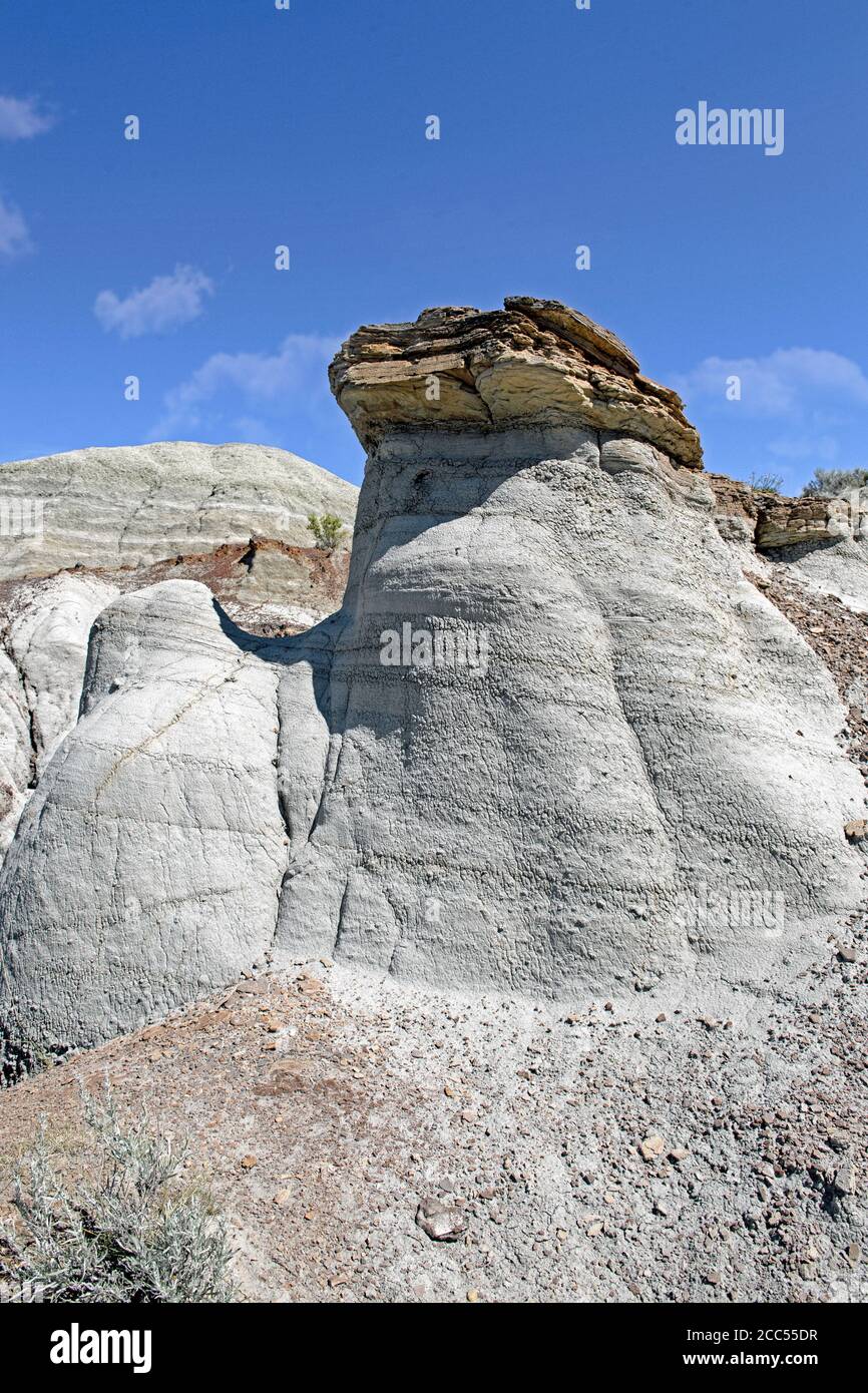 Le parc provincial Dinosaur en Alberta Canada Banque D'Images