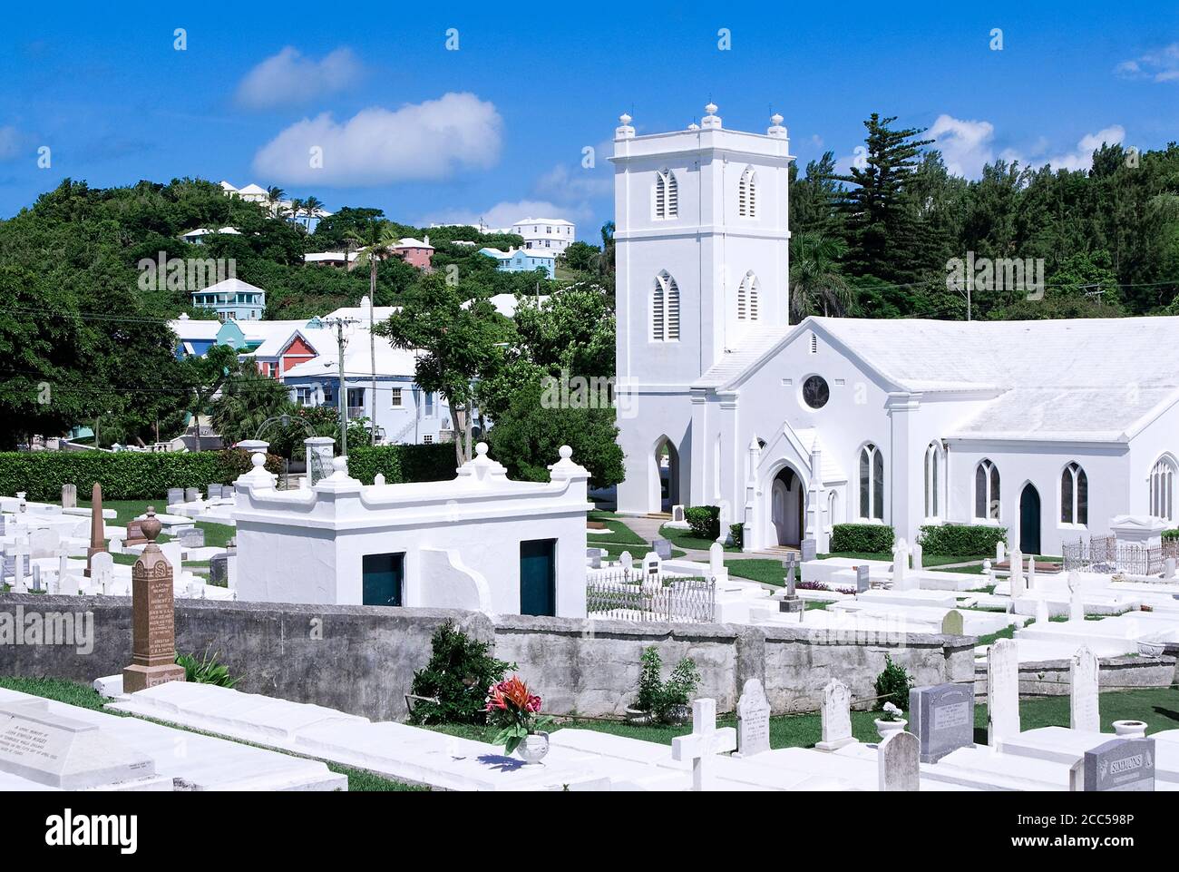 Saint John the Evangelist, Pembroke Parish, Hamilton, Bermudes Banque D'Images