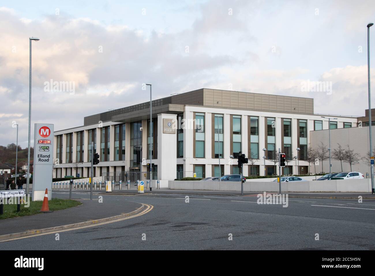 Quartier général de la police du West Yorkshire à Leeds Banque D'Images